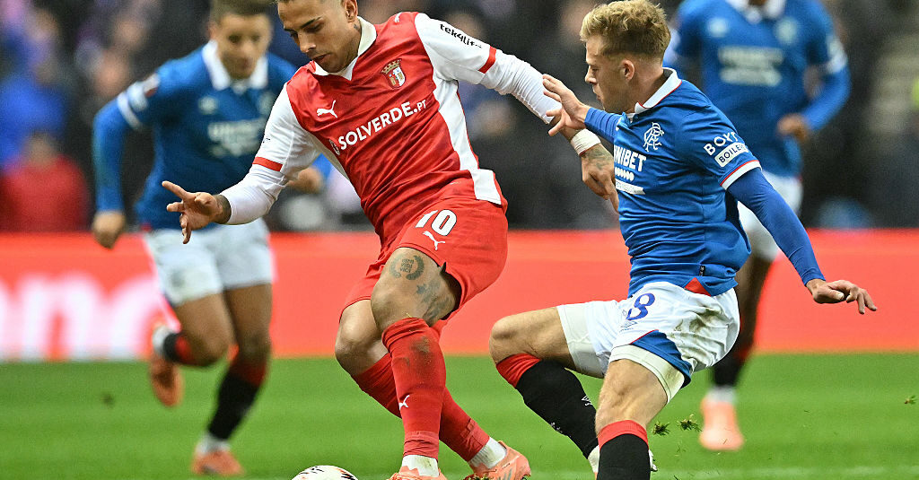 Braga Draws with Rangers;…