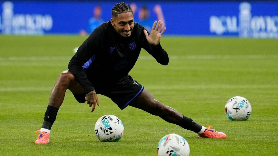 Raphinha and García Ready…