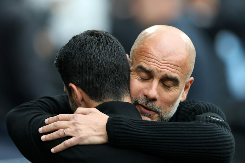 Pep Guardiola Playfully…