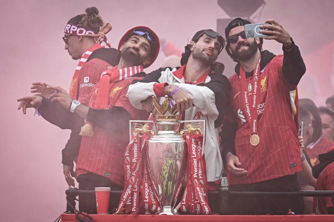 Liverpool player reacts to…