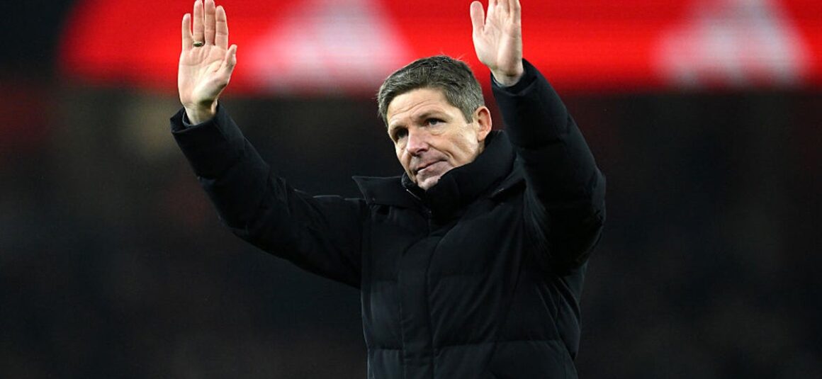 Oliver Glasner urges…