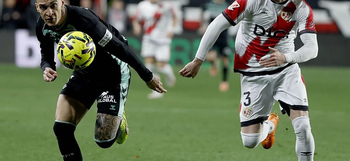 Real Betis withstands Rayo…