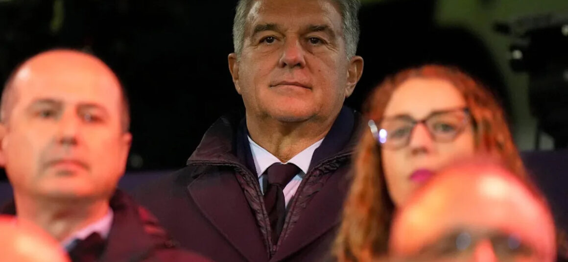 Barcelona President Stands…