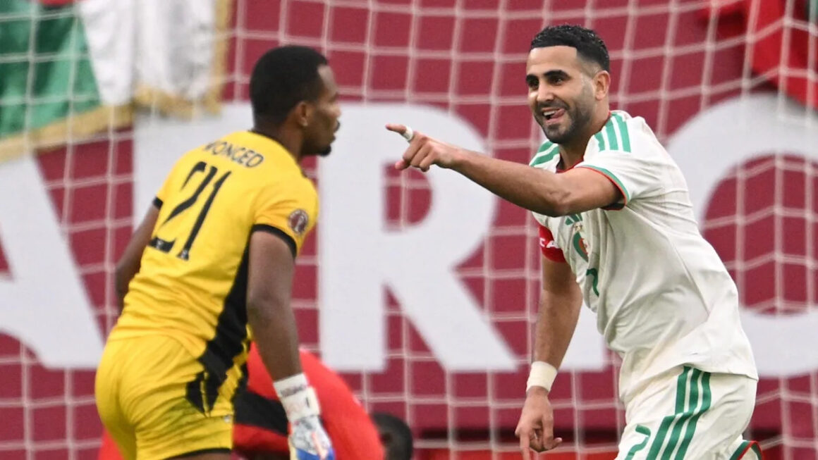 Mahrez Nets Brace as…