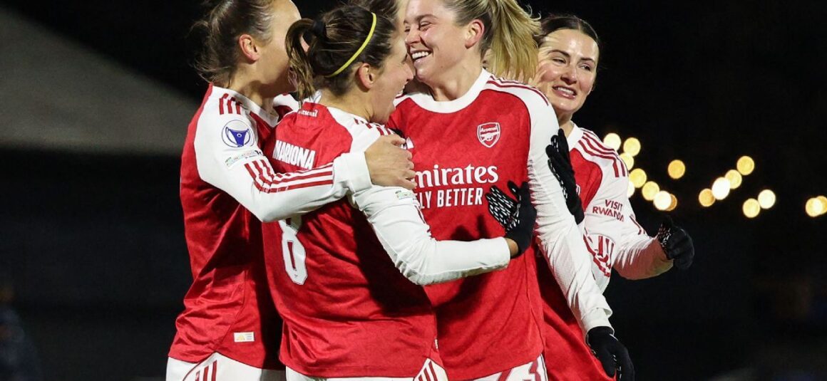 UWCL Live Updates: Arsenal… UWCL Live Updates: Arsenal…