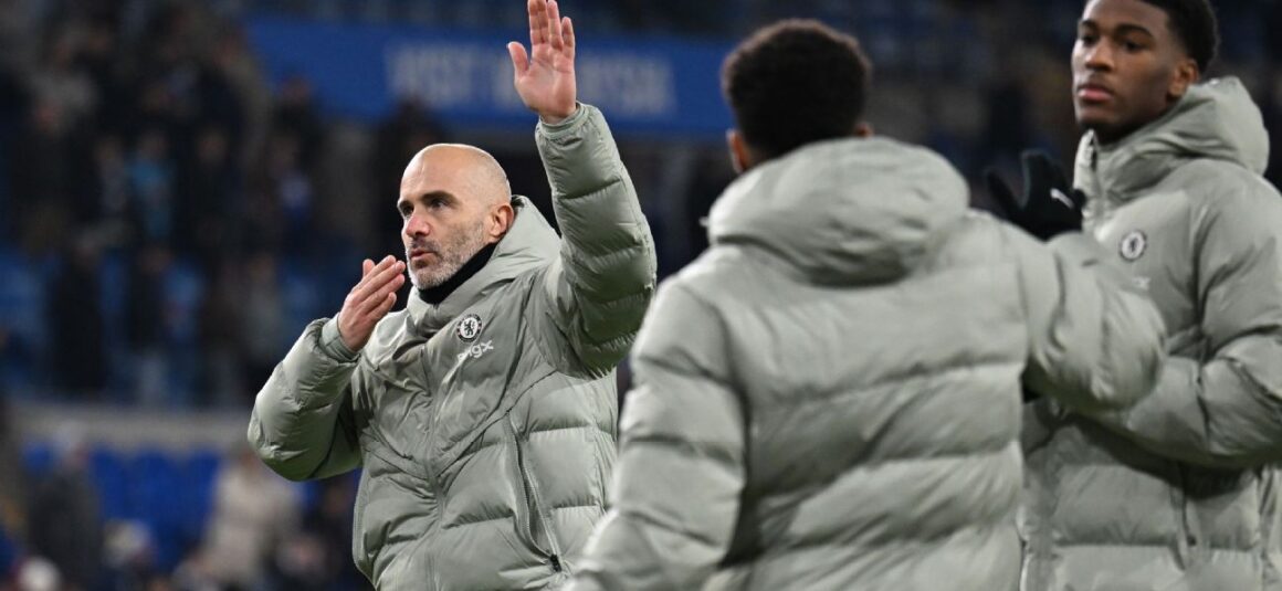 Maresca just happy as… Maresca just happy as…