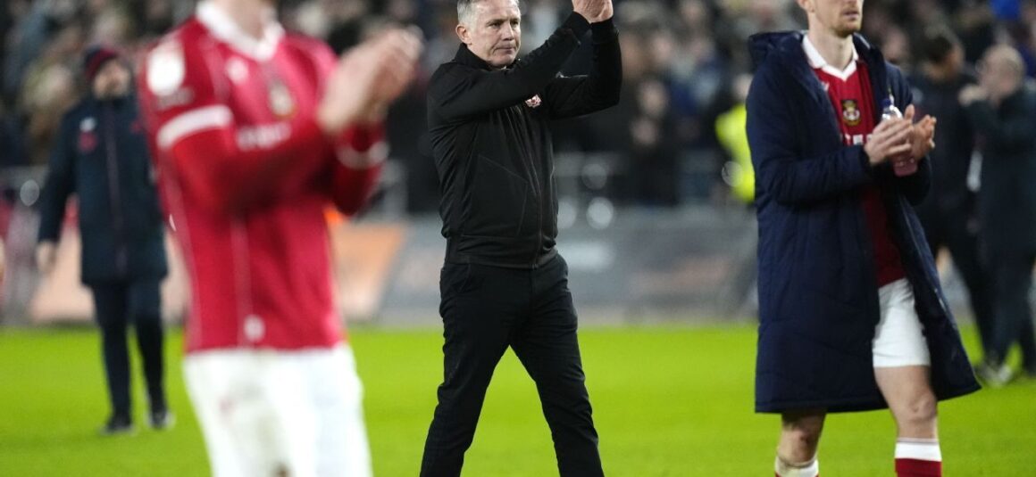 Wrexham manager backs… Wrexham manager backs…