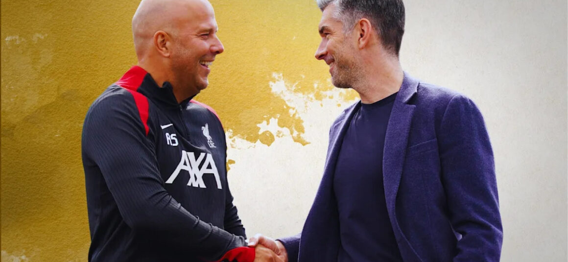 Liverpool defender on the…