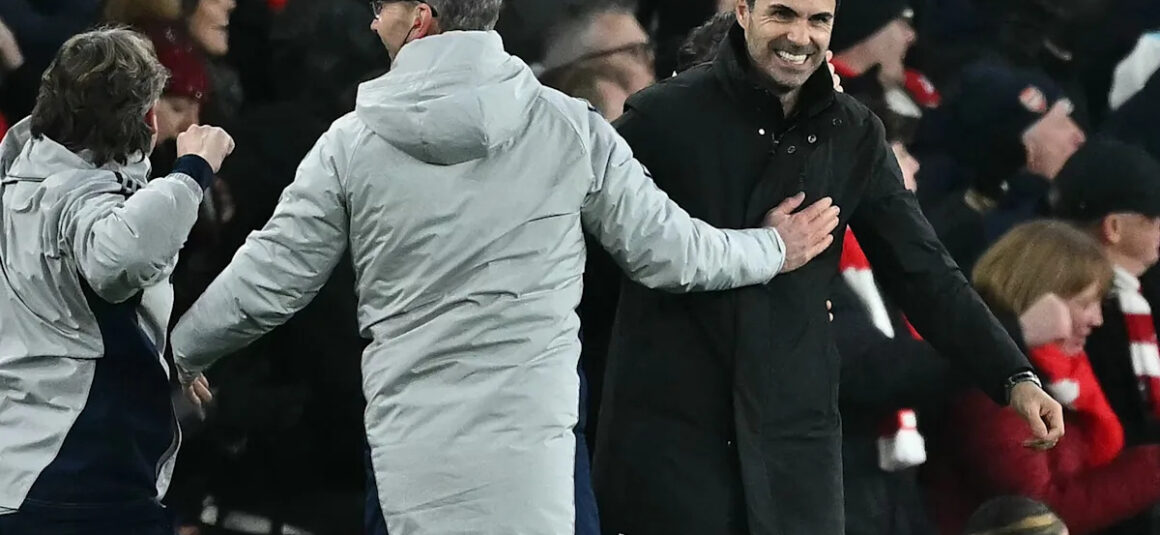 Mikel Arteta praises…