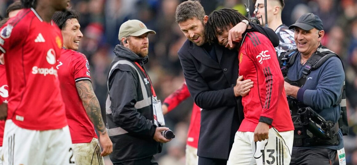 Roy Keane reacts to calls…