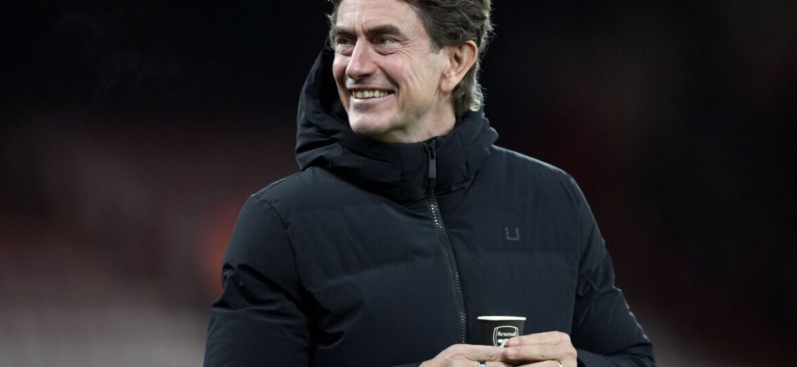 Spurs Manager Sips from…