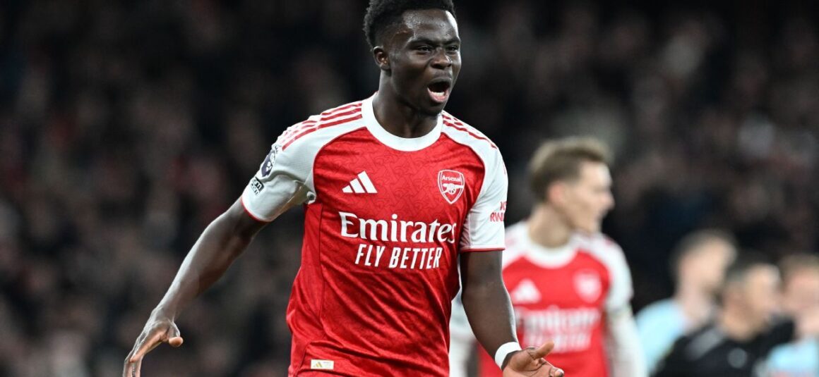 Saka Set to Sign New Five