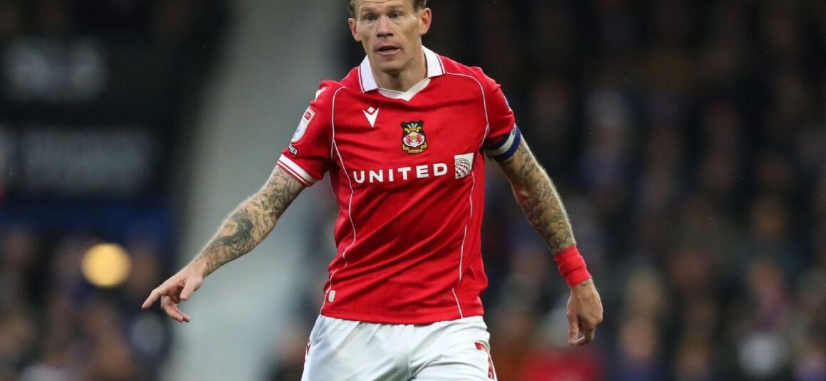 Wrexham Captain McClean… Wrexham Captain McClean…