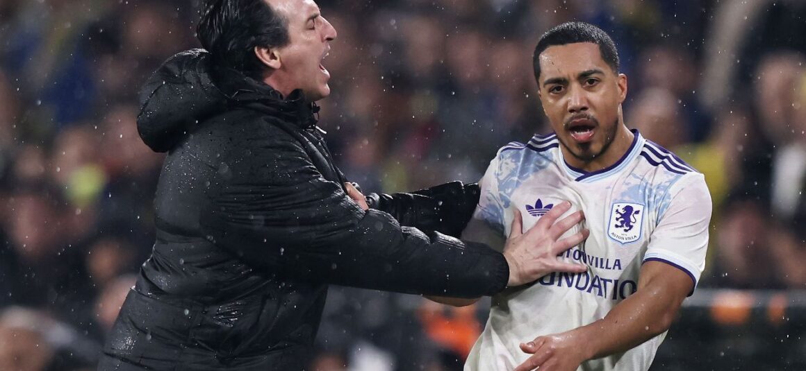 Emery Laughs Off Shove on… Emery Laughs Off Shove on…