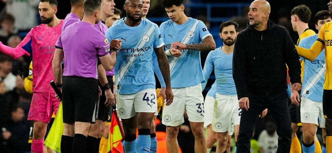 Guardiola blasts… Guardiola blasts…