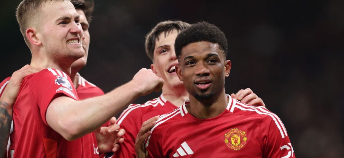 Amad Takes a Cheeky Shot…