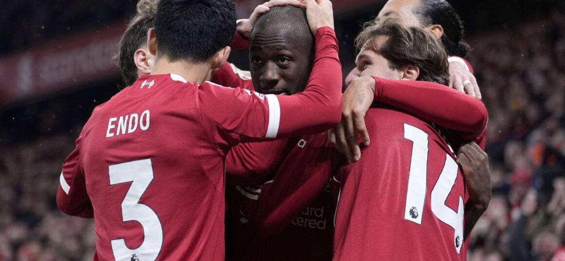 Liverpool all there for…