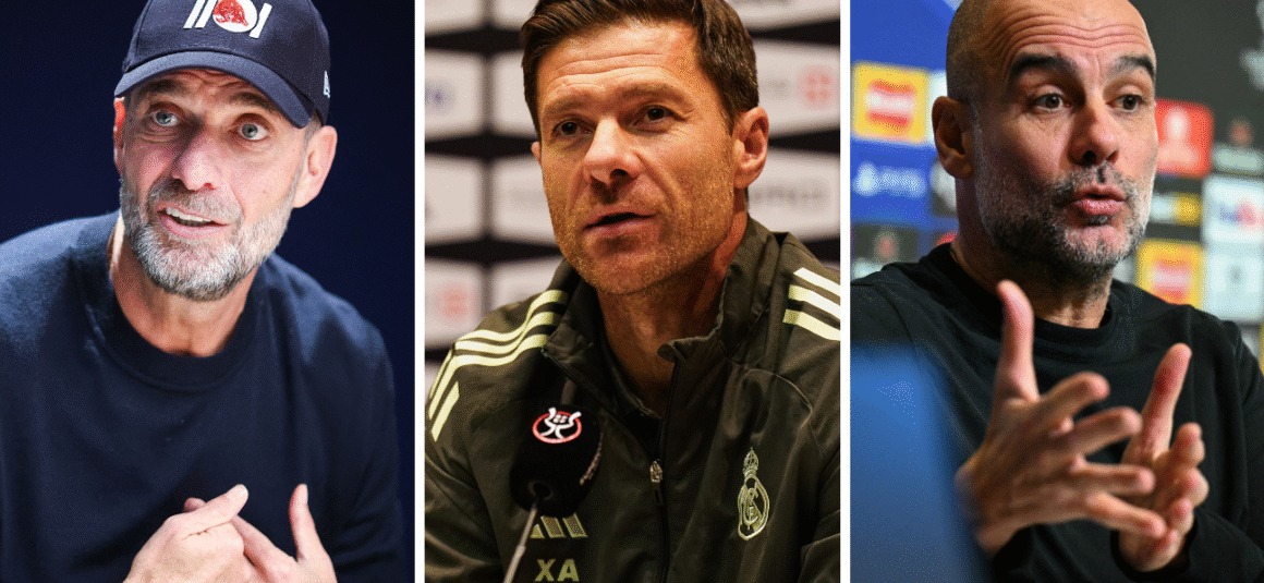 Klopp, Alonso, Guardiola:…