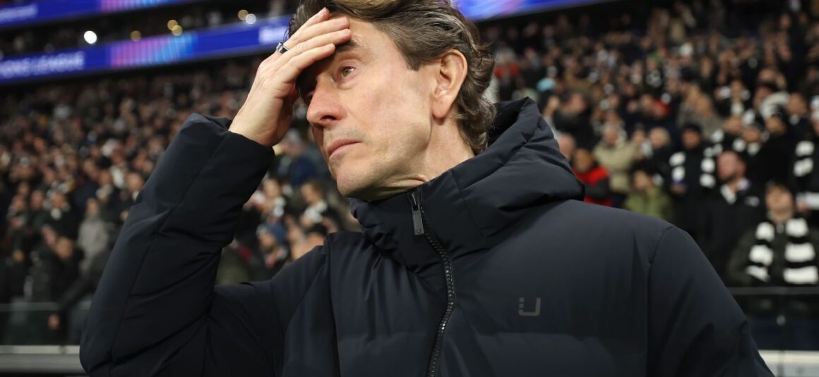 Tottenham job proved too… Tottenham job proved too…