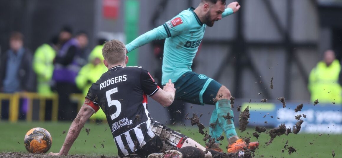 FA Cup mud bath endured… FA Cup mud bath endured…