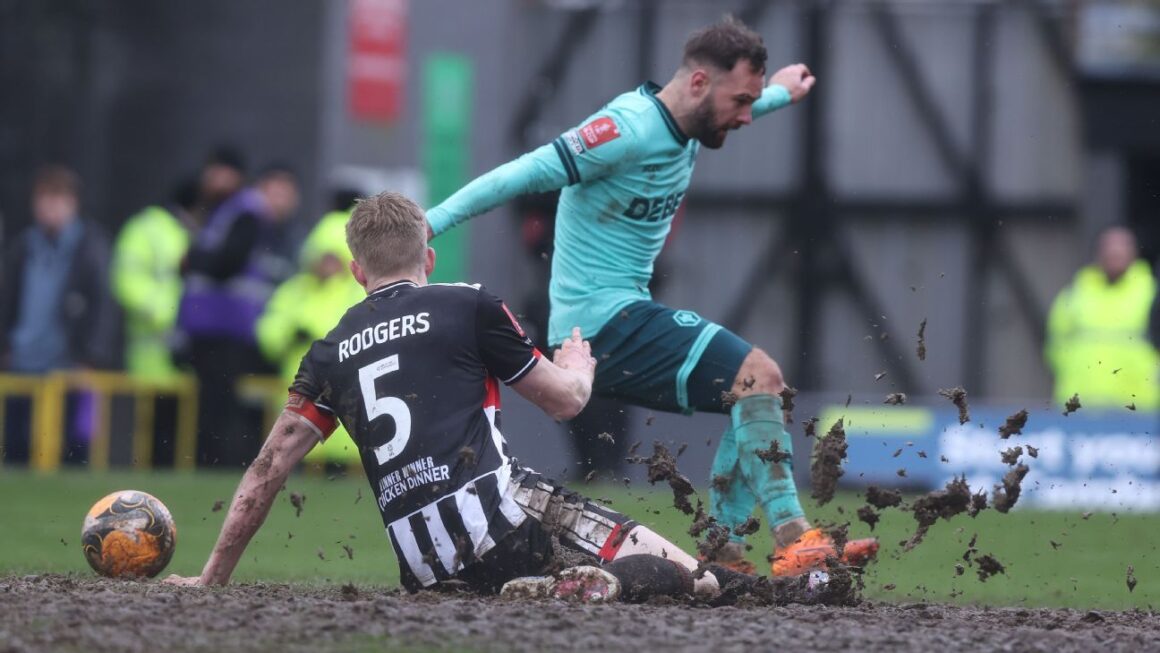 FA Cup mud bath endured… FA Cup mud bath endured…