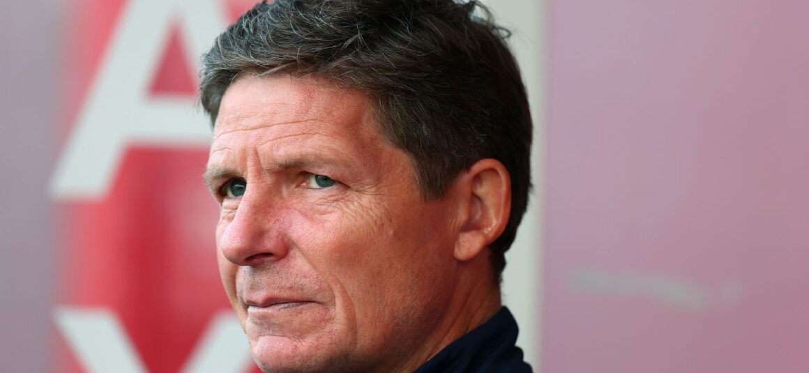 Palace chief Glasner: I…