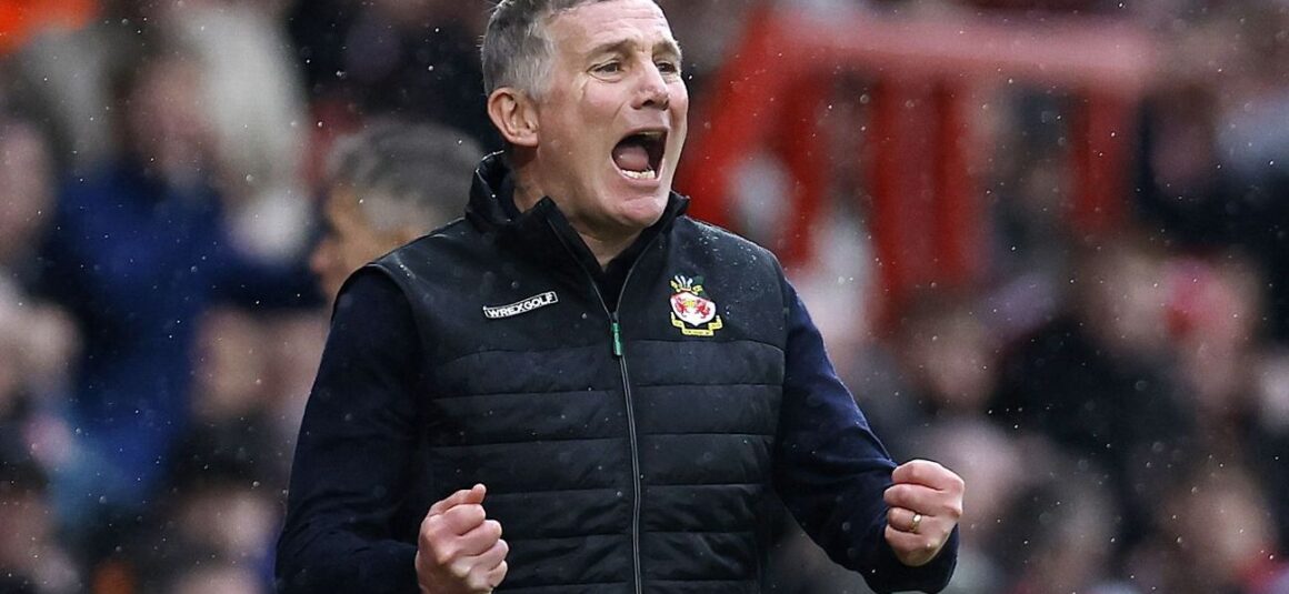 Parkinson Lauds Wrexhams… Parkinson Lauds Wrexhams…