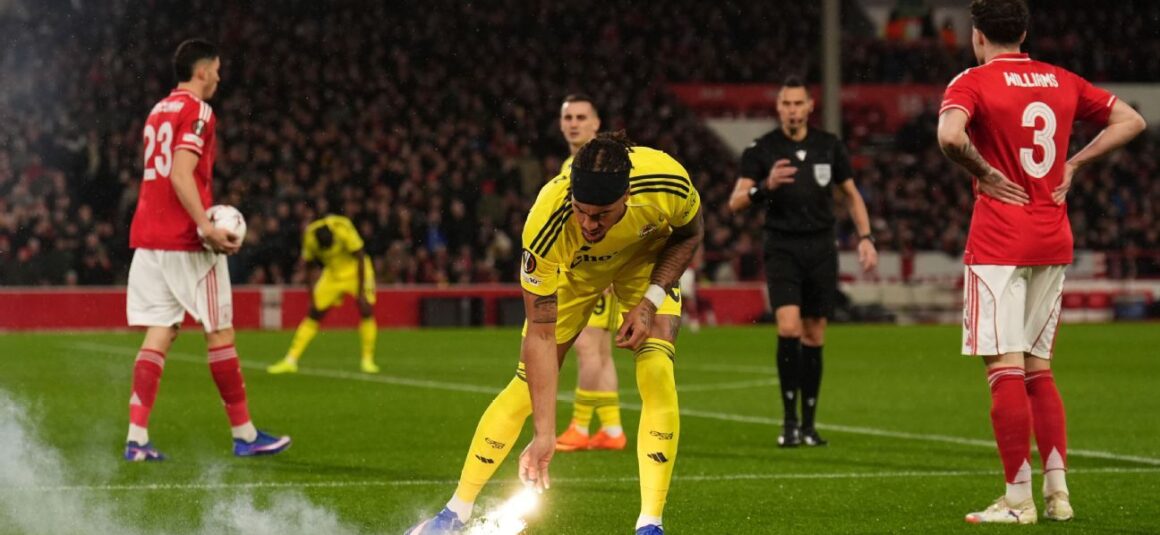 Flares Aimed at Forest…