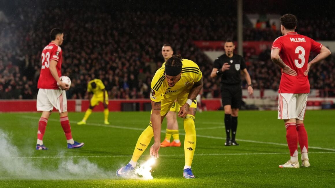 Flares Aimed at Forest…