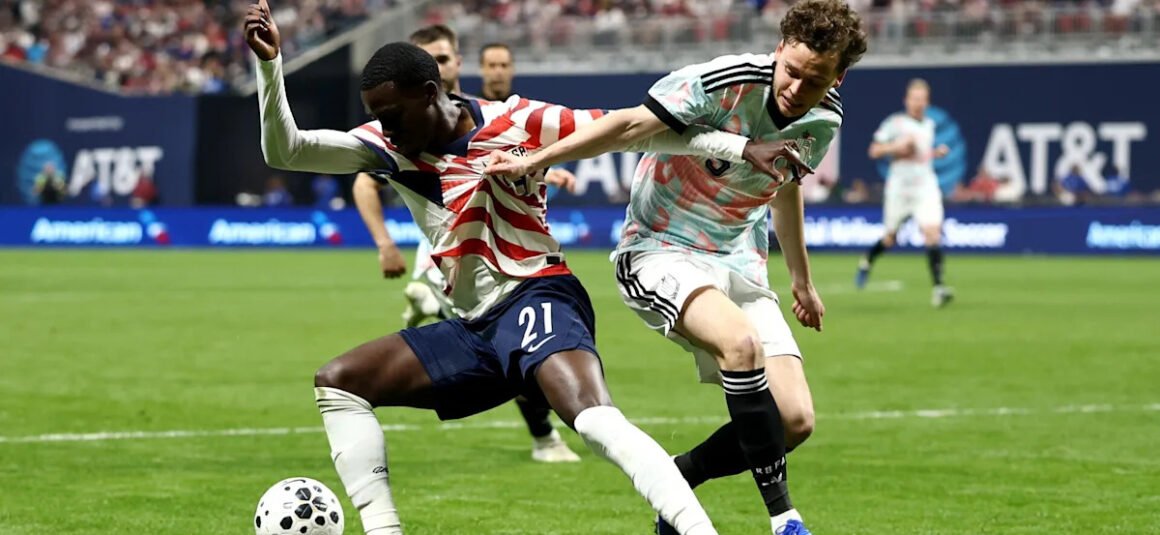 USMNT vs Belgium player…