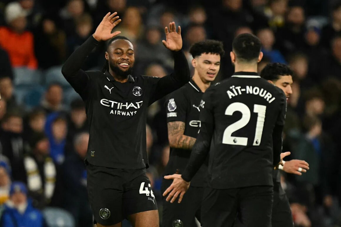 Man City new boy maintains…