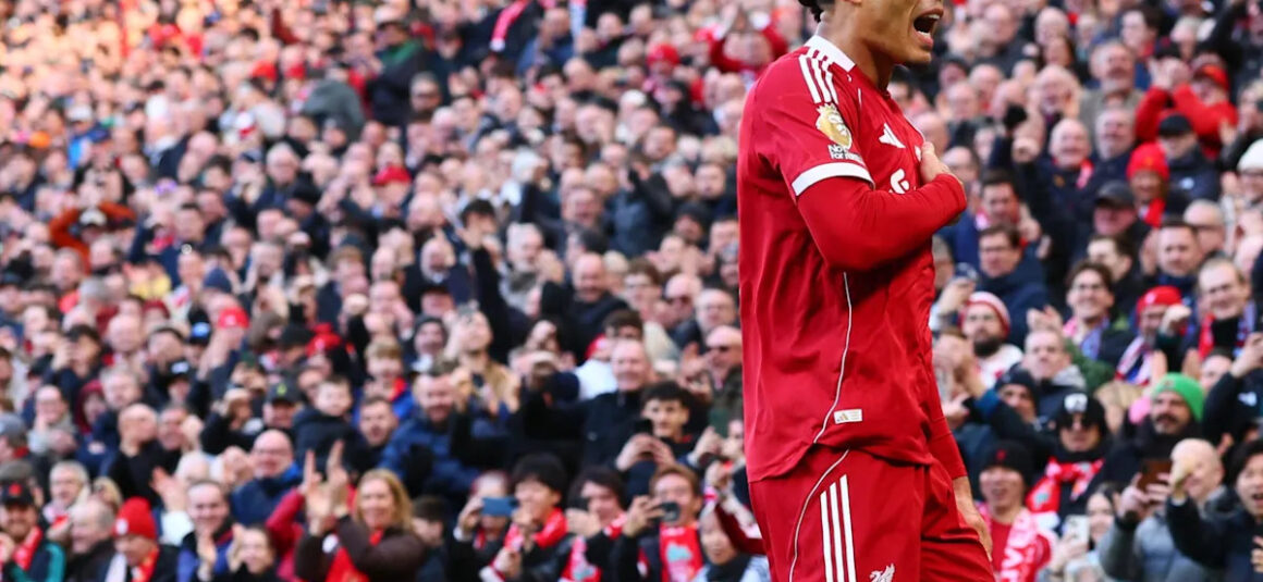 Liverpool Rampant with Five