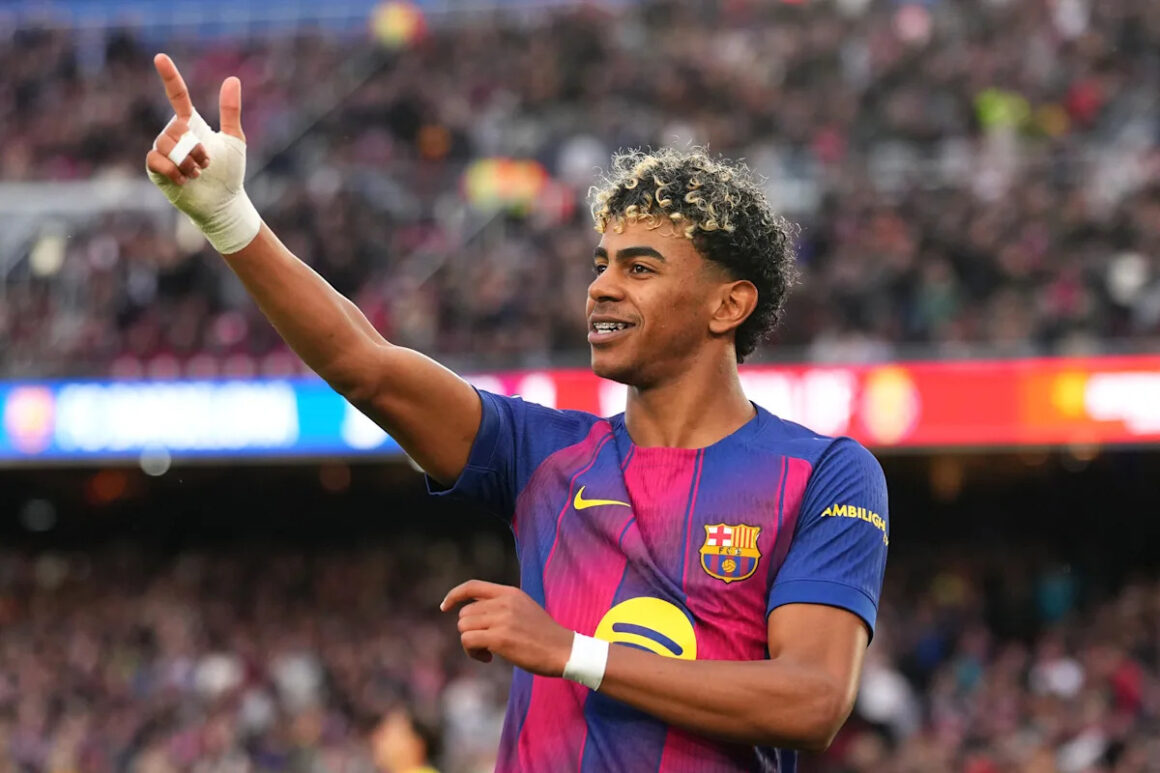 Lamine Yamal Scores First…