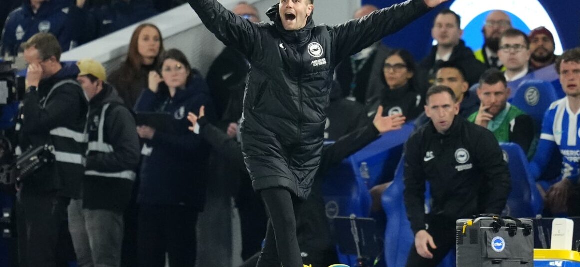 Fabian Hurzeler criticizes… Fabian Hurzeler criticizes…