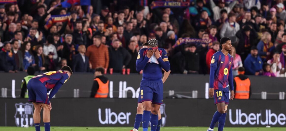 Barça disappointed,…