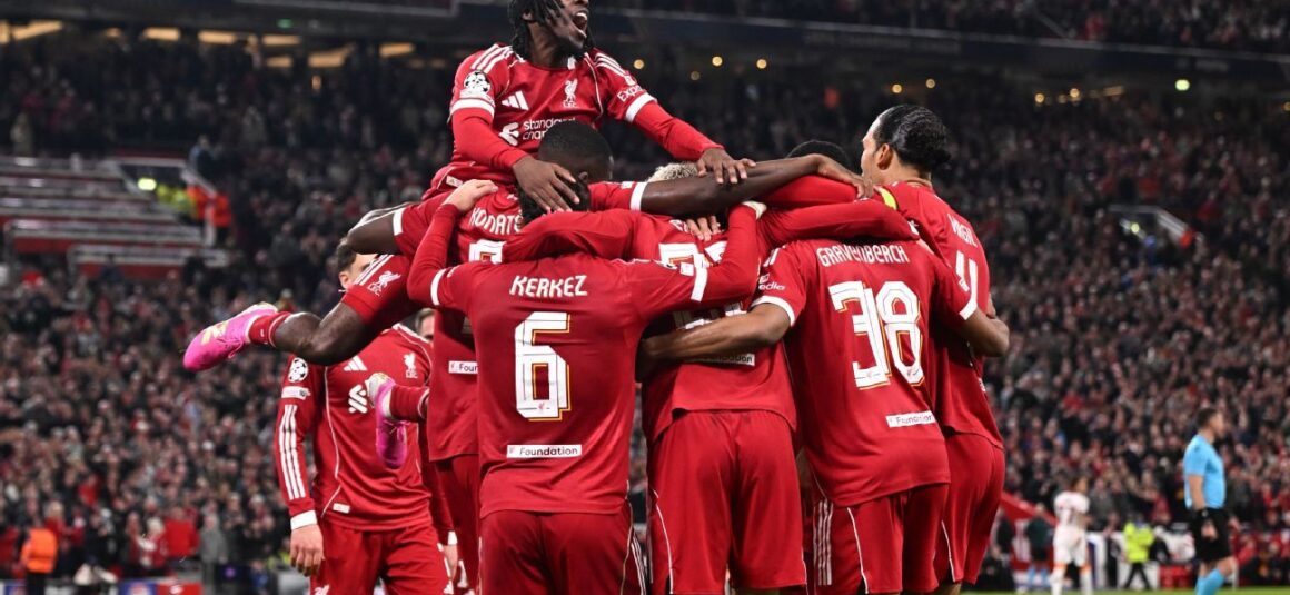 Roared on by Anfield,… Roared on by Anfield,…