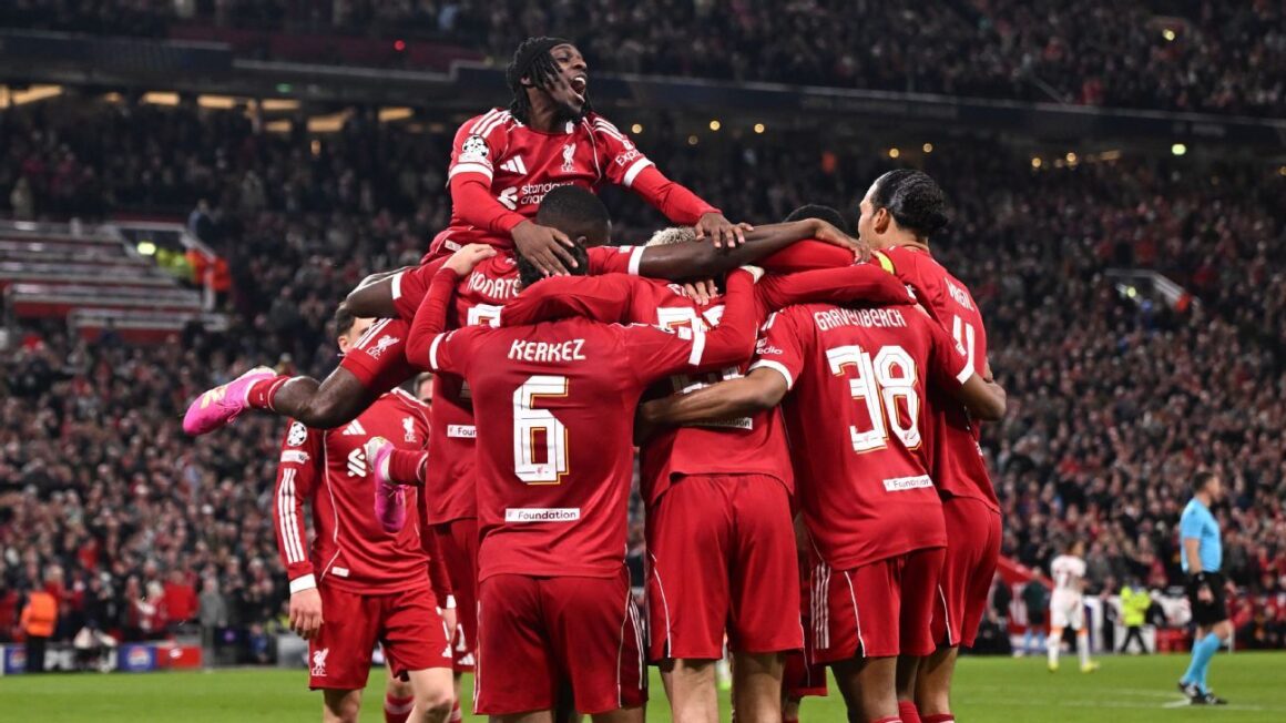 Roared on by Anfield,…