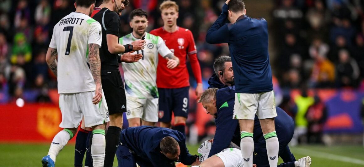 Szmodics K.O.d as Ireland… Szmodics K.O.d as Ireland…