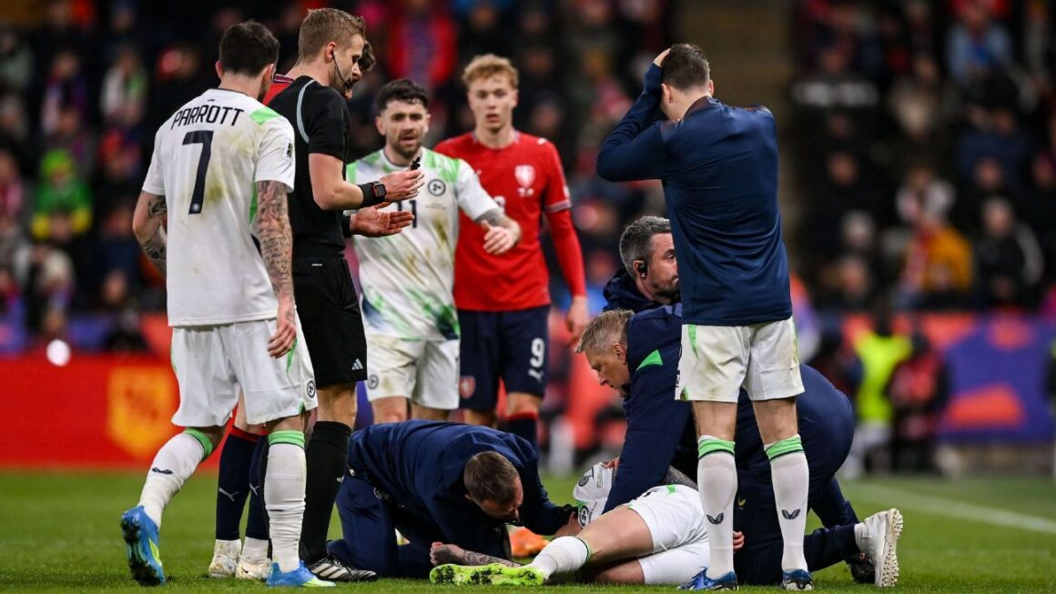 Szmodics K.O.d as Ireland…