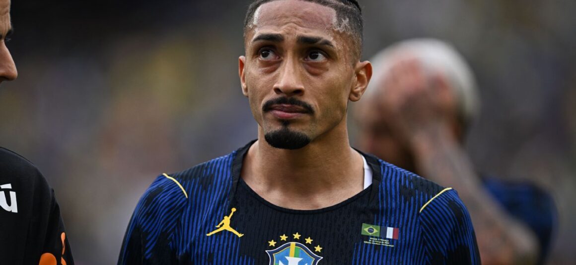 Raphinha sidelined for 5…