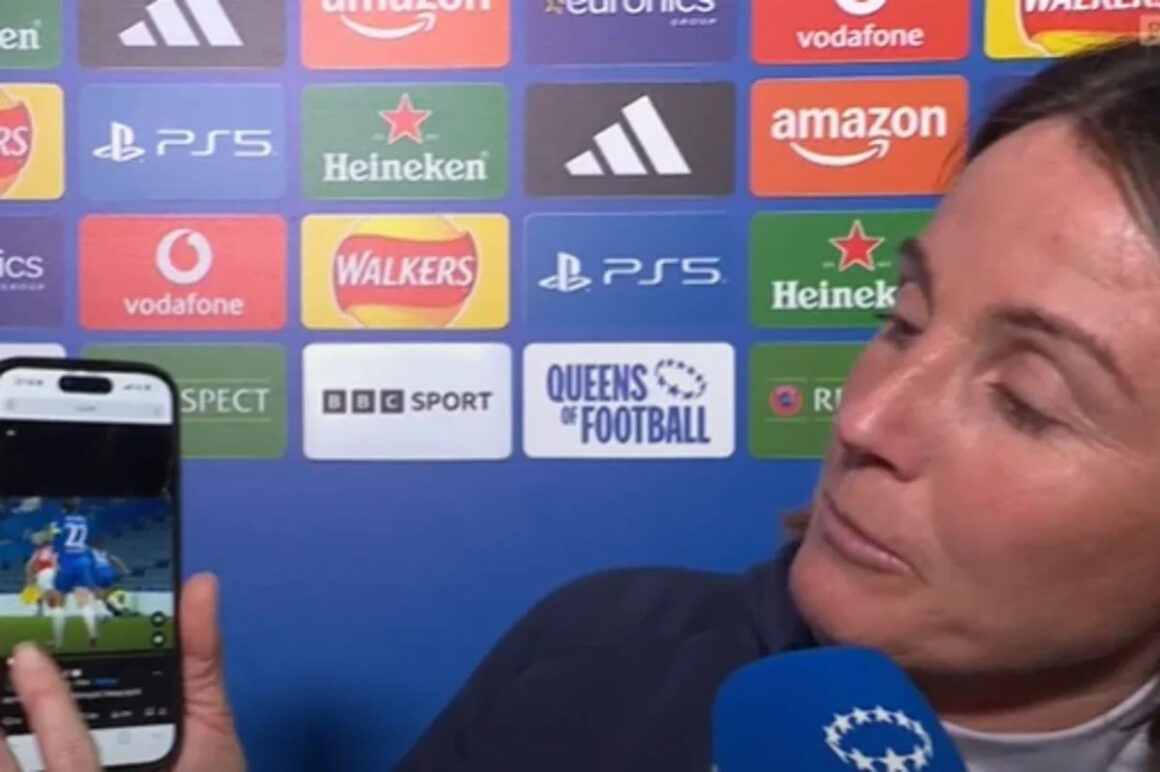 Sonia Bompastor Clashes… Sonia Bompastor Clashes…