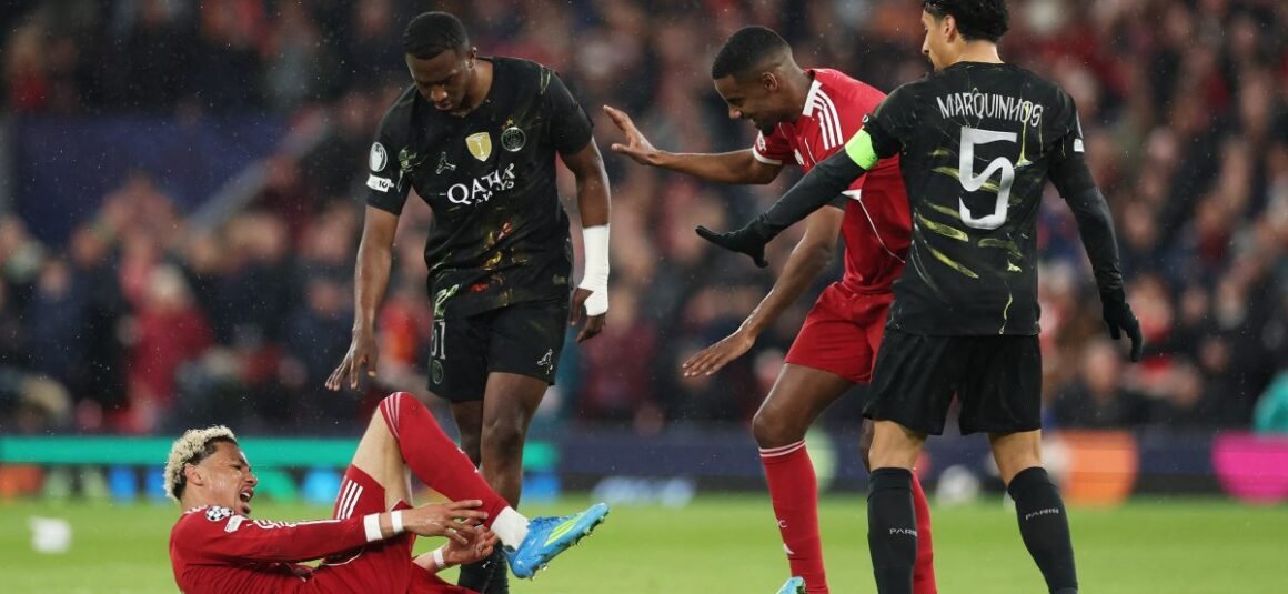 Hugo Ekitike of Liverpool…