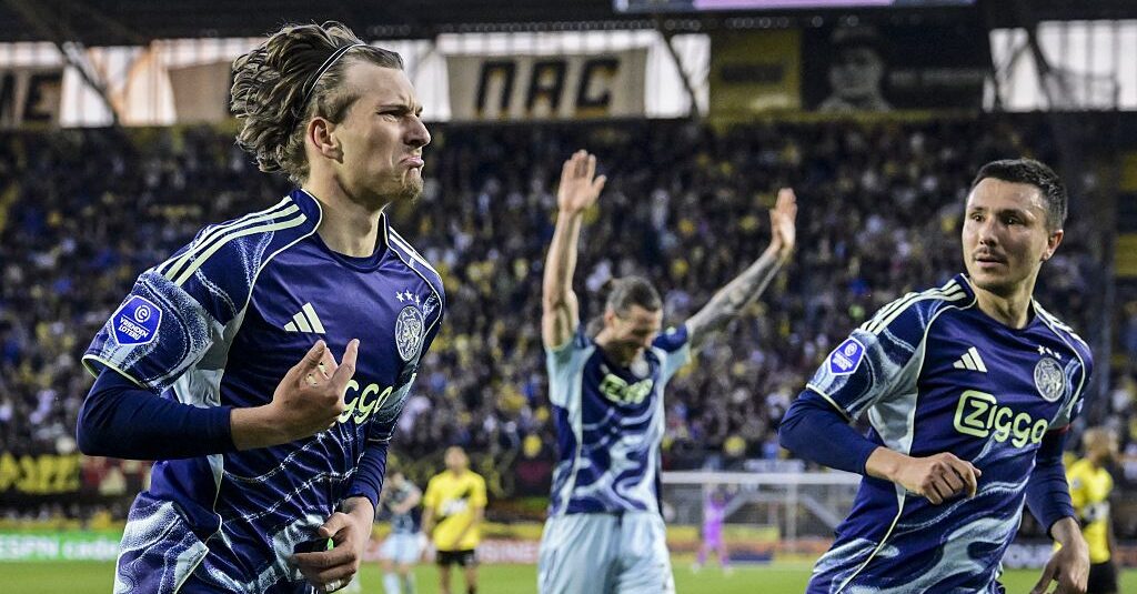 Ajax striker nets Ibra