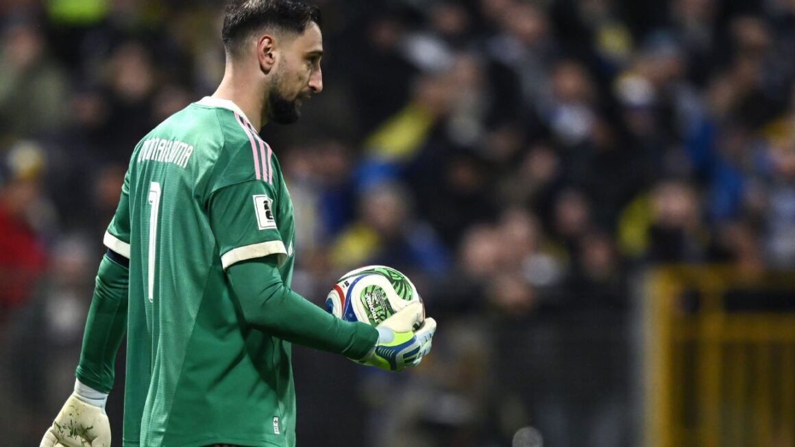 Donnarumma wept in…