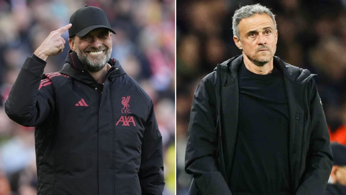 Klopp and Luis Enrique:…