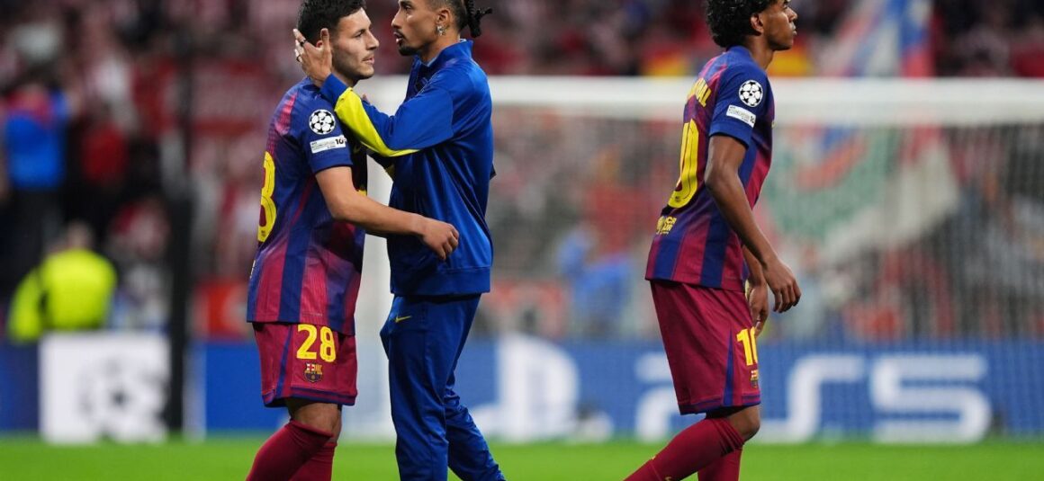 Fuming Raphinha: Barcelona…