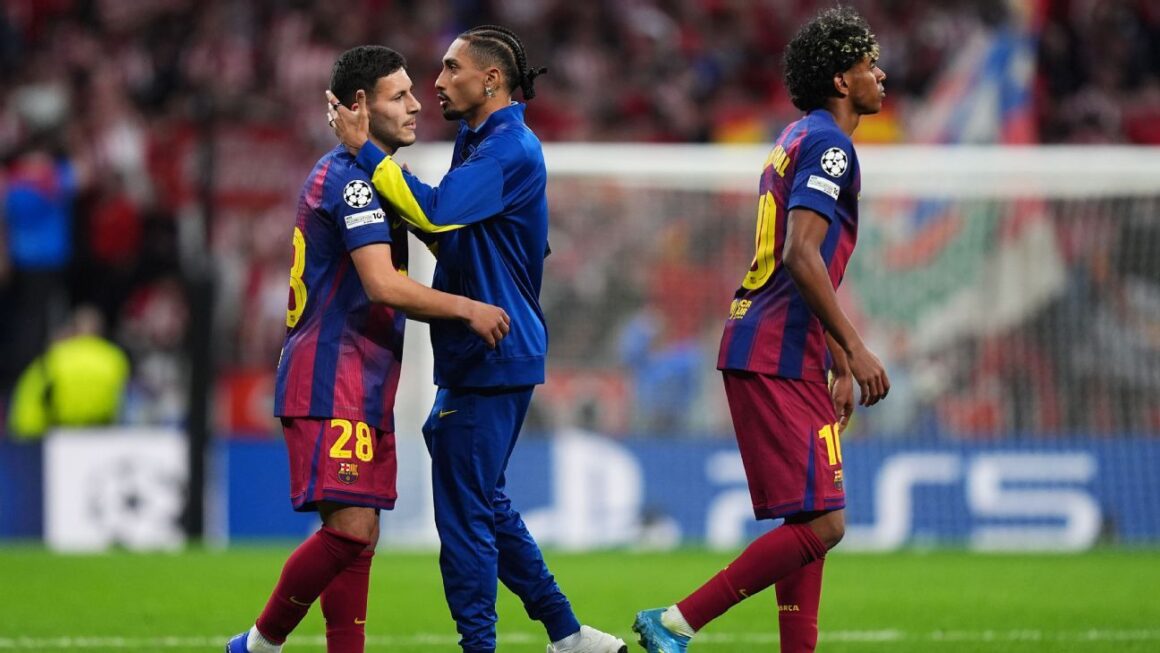 Fuming Raphinha: Barcelona…