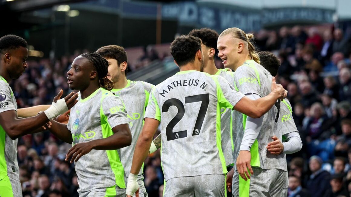 Man City Move to the Top,…