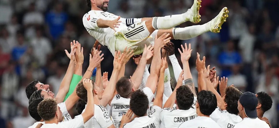 Dani Carvajal emotional in… Dani Carvajal emotional in…