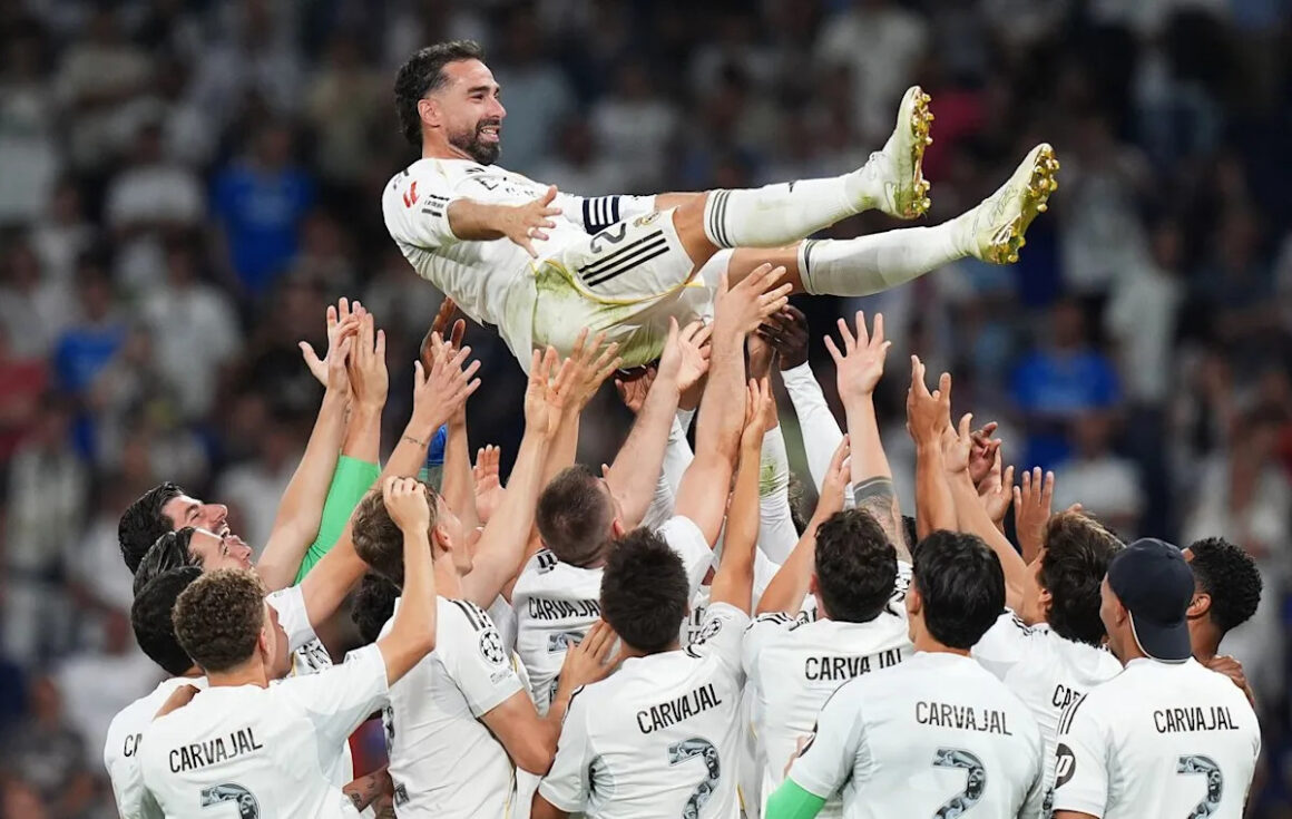 Dani Carvajal emotional in… Dani Carvajal emotional in…